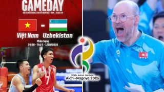 VTV trực tiếp bóng chuyền nam ASIAD 2026 - Link xem trực tiếp Việt Nam vs Uzbekistan hôm nay 1/10