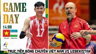 VTV6 VTVGo trực tiếp bóng chuyền Việt Nam vs Uzbekistan 14h ngày 1/10 - Link xem trực tiếp ASIAD 2026