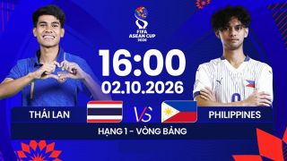 FPTPlay trực tiếp bóng đá Thái Lan vs Philippines - Link xem trực tiếp FIFA ASEAN Cup 2026 hôm nay 2/10