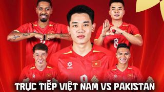 FPTPlay trực tiếp bóng đá Việt Nam vs Pakistan 16h ngày 2/10 - Link xem trực tiếp FIFA ASEAN Cup 2026