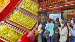 Cập nhật giá vàng hôm nay chiều 3/10: Vàng SJC vàng 9999 đảo chiều bất ngờ, vàng thế giảm liên tục