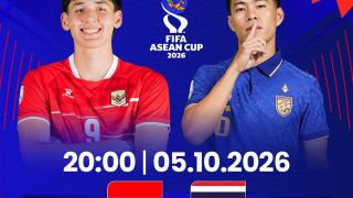 FPTPlay trực tiếp FIFA ASEAN Cup 2026 hôm nay 5/10 - Link xem trực tiếp ĐT Thái Lan vs ĐT Indonesia