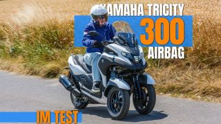 Yamaha Tricity 300 2027 gây sốc với túi khí: Xe tay ga 3 bánh nay còn an toàn hơn cả ô tô?