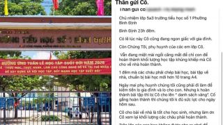 Vụ giáo viên bị tố giao hơn 10 trang bài tập: 41 phụ huynh lên tiếng