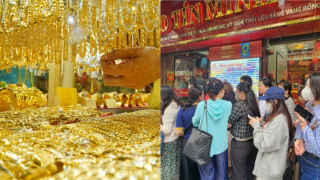 Bảng giá vàng hôm nay 7/10: Vàng miếng SJC vàng nhẫn bất ngờ 'mất giá', tâm lý thận trọng bao trùm!