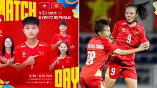 Kết quả, tỷ số U17 Việt Nam vs U17 Kyrgyzstan hôm nay 11/10 - VL U17 châu Á 2027: Cột mốc lịch sử