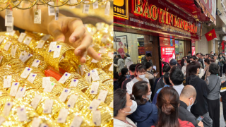 Giá vàng hôm nay 12/10: Vàng miếng vàng nhẫn bất ngờ lao dốc không phanh, nhà vàng báo 'cháy hàng'