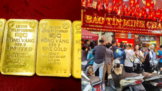 Bảng giá vàng hôm nay 13/10: Vàng SJC vàng 9999 đảo chiều phút chót, thị trường rung lắc mạnh