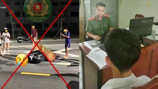 Nam sinh SN 2010 ở Hưng Yên bị công an mời làm việc vì đăng video dàn dựng tai nạn giao thông