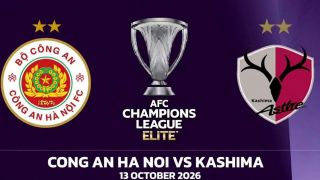 VTV6, VTVGo TRỰC TIẾP bóng đá CAHN vs Kashima Antlers hôm nay 13/10 - Link xem trực tiếp  Cup C1 châu Á