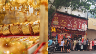 Giá vàng hôm nay 14/10 chốt phiên: Vàng SJC nhẫn 9999 đi lùi lâu hiếm thấy, nhà vàng liên tục hạ giá