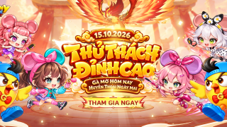 Gunny Mobi khuấy đảo cộng đồng Gunner với bộ tứ Cosmos Bear vừa xinh vừa cá tính