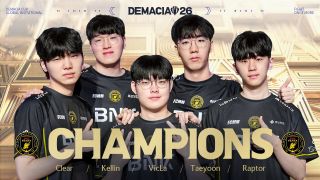 BNK FearX vô địch Demacia Cup Global Invitational 2026, Raptor giành MVP