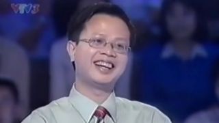 Câu hỏi đầu tiên trong lịch sử Ai Là Triệu Phú Việt Nam, người chơi chỉ cần 1 giây để trả lời