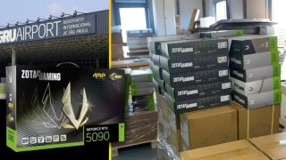 Hai kiện hàng card đồ họa RTX 5090 trị giá nửa triệu đô biến mất bí ẩn tại sân bay Brazil