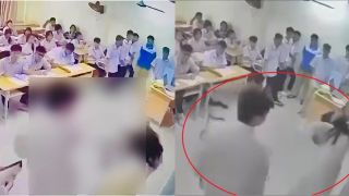 Thông tin ban đầu vụ nam sinh THPT Mạc Đĩnh Chi, Hà Nội hành hung cô giáo ngay tại lớp học