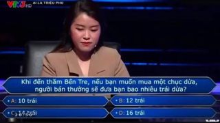 Câu hỏi ‘gây lú’ nhất Ai Là Triệu Phú: ‘Một chục dừa được bao nhiêu trái?’: Ai trả lời 10 là sai!