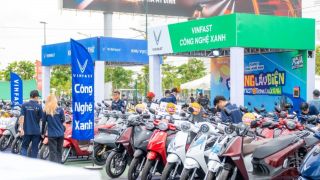 Cuối tuần này, đến 16 trung tâm thương mại Vincom lái thử xe máy điện VinFast, nhận hỗ trợ đến 6 triệu đồng