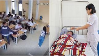 Nam sinh lớp 10 bị bạn đánh thủng màng nhĩ ngay trong giờ học, gia đình nạn nhân lên tiếng