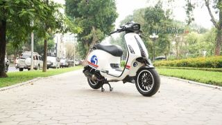 Vespa Sprint ‘độc nhất vô nhị’ tại Việt Nam, riêng tiền `lột xác` đã gấp 10 lần Honda Vision 