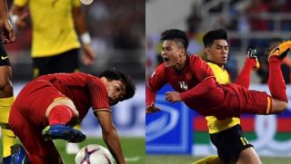 Công Phượng và đồng đội từng bị Malaysia xem như bao cát, chặt chém kinh hoàng thế nào?
