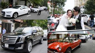 Điểm danh dàn xế khủng trong đám cưới Đông Nhi - Ông Cao Thắng: Rẻ nhất cũng vài tỷ