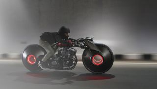 Vẻ đẹp dị biệt của Harley-Davidson Softail độ
