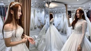 Hot Streamer Kiều Anh Hera khoe ảnh váy cưới, sắp theo chồng bỏ cuộc chơi