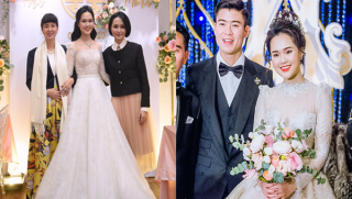 'Bóc giá' loạt váy cưới đắt đỏ của 'công chúa béo' Quỳnh Anh - vợ cầu thủ Duy Mạnh