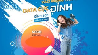 VinaPhone tung loạt gói cước Data ĐỈNH với 60GB data/tháng: Truy cập thả ga, thách thức  mọi đối thủ