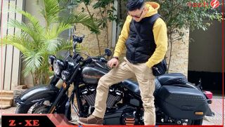 Diễn viên Hồng Đăng tậu siêu xe Harley Davidson Heritage giá hơn 800 triệu đồng