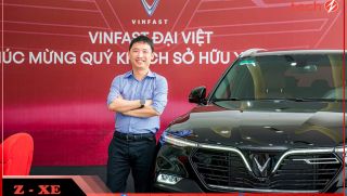 Chủ tịch hãng xe Rolls Royce Việt Nam - Đoàn Hiếu Minh mua xe Vinfast Lux SA2