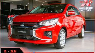 Mitsubishi Attrage 2020 ra mắt thị trường Việt Nam với giá siêu rẻ chỉ từ 375 triệu