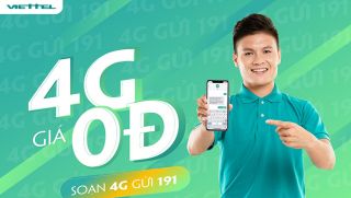 Viettel tung siêu khuyến mãi, nhận ngay 4G miễn phí lên tới 90GB chỉ với một bước đơn giản