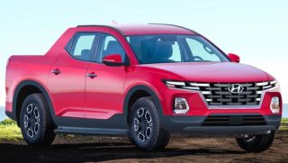 Hyundai Santa Cruz - bán tải 'anh em' của SantaFe hé lộ hình ảnh chân thực nhất từ trước tới nay