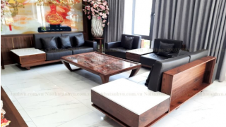 Sự khác biệt của các mẫu ghế sofa gỗ Óc chó tại nội thất Anh Vũ