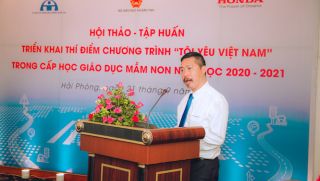 Honda thí điểm giáo dục ATGT “Tôi yêu Việt Nam” trong cấp học giáo dục mầm non năm học 2020 – 2021
