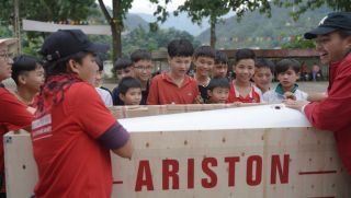 Ariston mang sự thoải mái tới hơn 1000 học sinh huyện Hoàng Su Phì