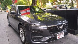 VinFast Lux A2.0 làm nên lịch sử khi được Đại sứ quán Áo chọn làm xe công vụ