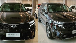 Kia Sorento 2021 về đại lý: Ngoại hình lột xác, 'dọa' Toyota Fortuner với loạt trang bị xịn xò