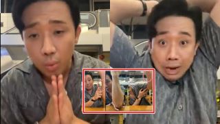 Trấn Thành livestream cáo lỗi với khán giả Đà Nẵng vì sự cố bị fan quá khích cào cấu đến chảy máu