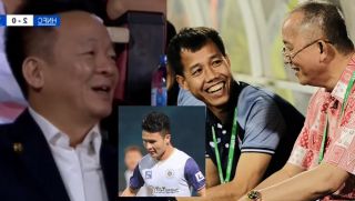 Thua tan nát đội bóng của bầu Hiển, HLV trưởng và chủ tịch Than Quảng Ninh nở nụ cười khó hiểu
