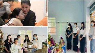 Hoa hậu Tiểu Vy khóc nghẹn, Đỗ Mỹ Linh đau đớn trước linh cữu bé gái 5 tuổi bị sát hại