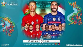 Trực tiếp Bồ Đào Nha vs Pháp - bảng F EURO 2021: Link VTV3 HD nhanh, chính xác nhất