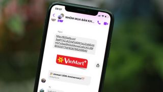 Cảnh giác khi nhận tin nhắn Messenger chứa link giả mạo siêu thị VinMart, Co.oopmart
