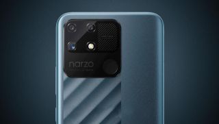 Smartphone chơi game khủng, giá rẻ Narzo 50A lộ thiết kế mặt lưng ấn tượng