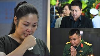 NSND Hồng Vân xót xa, NSƯT Chí Trung cùng cả showbiz khóc nghẹn khi NSND Lan Hương báo tin tang sự