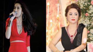 'Sốt xình xịch' clip ghép Thủy Tiên biểu diễn trên nền nhạc do bà Phương Hằng thể hiện