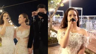 Nhật Kim Anh khiến chú rể òa khóc khi xuất hiện bất ngờ, có hành động đặc biệt ở đám cưới 