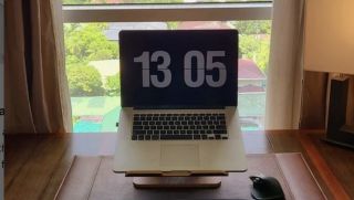 Hướng dẫn cài màn hình chờ MacBook với đồng hồ số siêu đẹp
